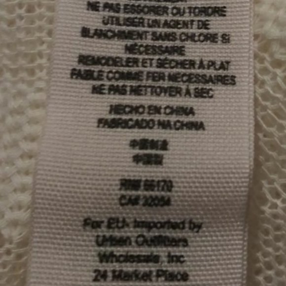 NWT Free People Ivory Crossover Tunic, Size XS - Picture 6 of 6